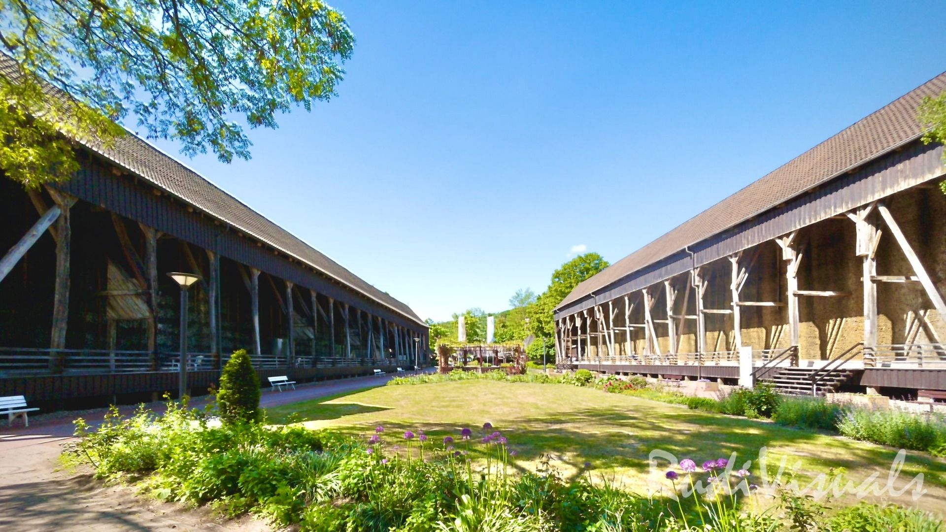 Kurpark Bad Salzdetfurth, Salinen