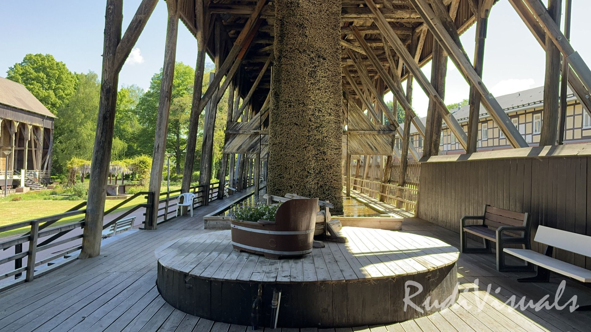Kurpark Bad Salzdetfurth, Salinen
