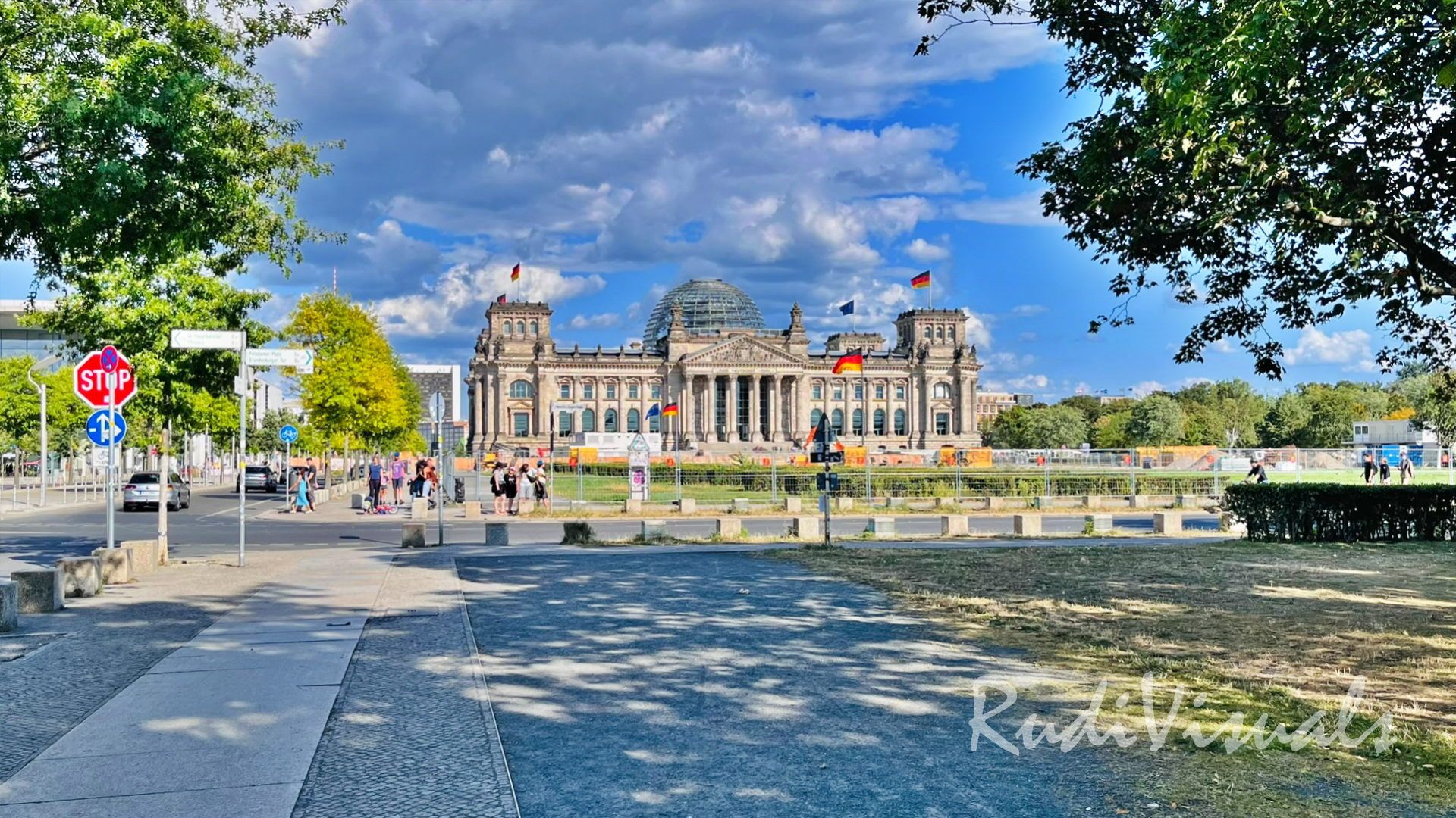 Reichstagsgebäude in Berlin