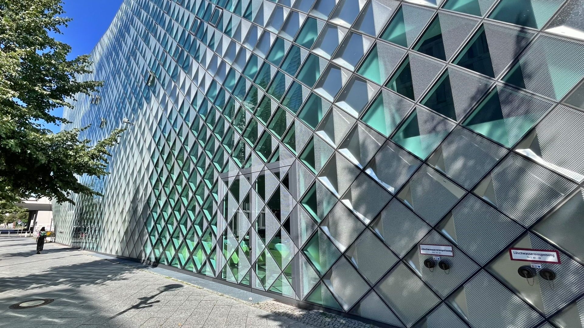 Fassade des Futuriums in Berlin