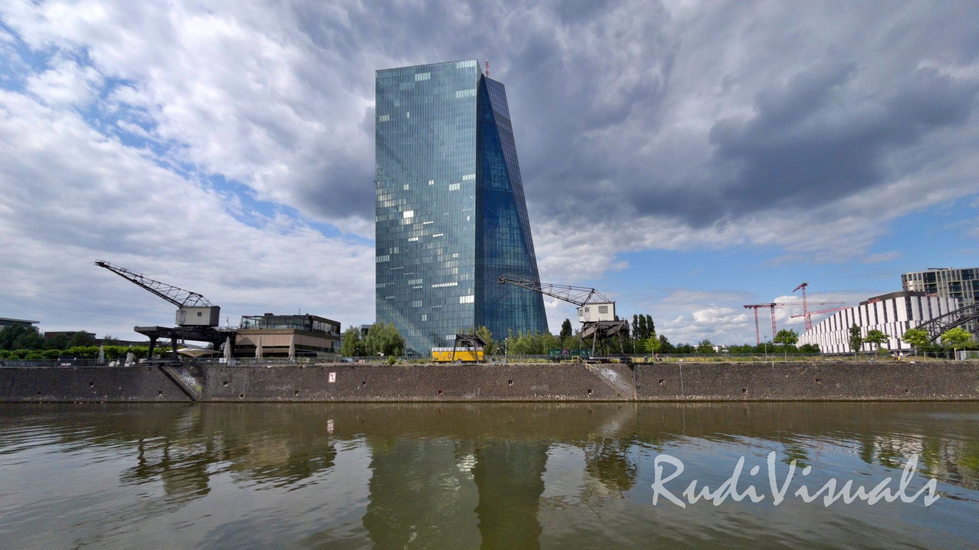 Europäische Zentralbank in Frankfurt